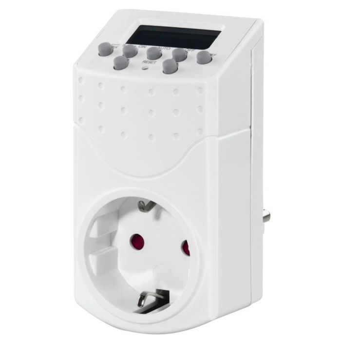 Enchufe con programador digital Hama Mini 230 V 16 A