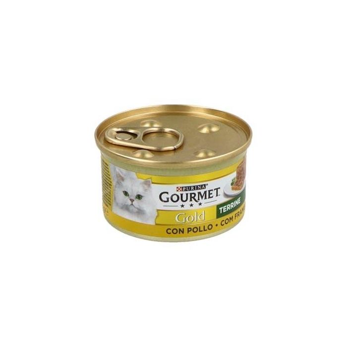 Purina Gourmet Gold Terrine Pollo 24 latas x 85 gr