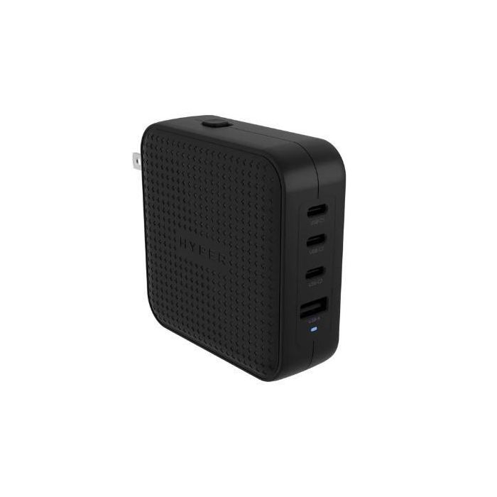 HYPER HJ1002BKWWGL cargador de dispositivo móvil Portátil, Smartphone, Tableta Negro Corriente alterna Carga rápida Interior HYPER HJ1002BKWWGL cargador de dispositivo móvil Portátil, Smartphone, Tableta Negro Corriente alterna Carga rápida Interior