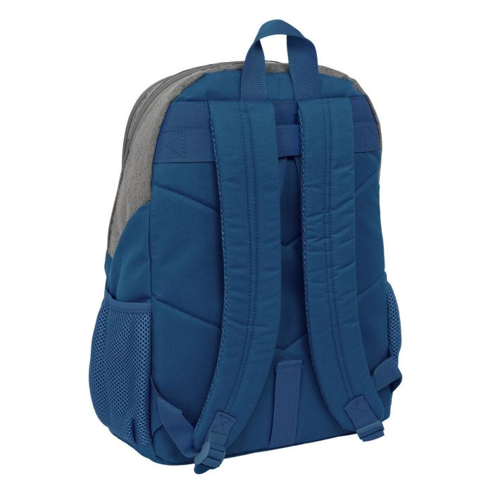 Mochila Escolar Munich Street Azul Gris 32 x 44 x 16 cm 2