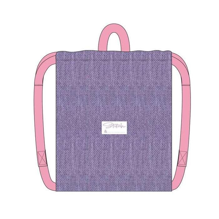 Mochila Saco Infantil Gabby's Dollhouse Lila 26 x 33 x 1 cm 1