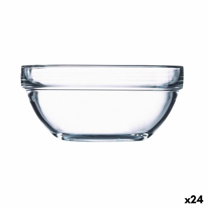 Bol Luminarc Apilable Transparente Vidrio Ø 14 cm (24 Unidades)