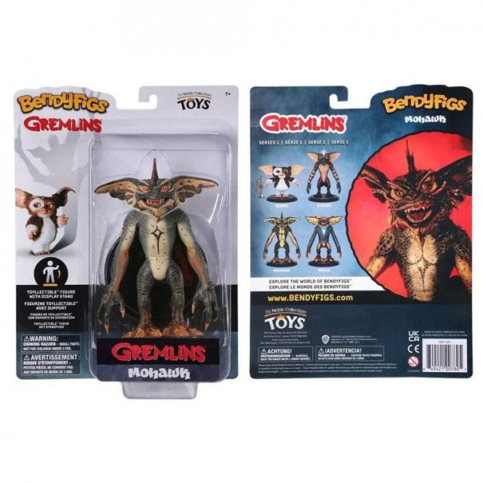 Figura Maleable Bendyfigs Mohawk Gremlins 16cm 2