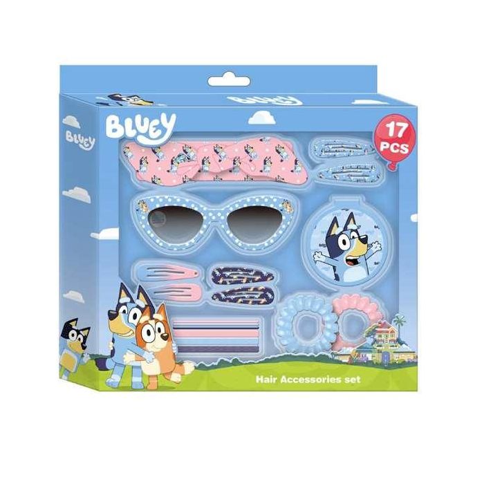 Cerdá Set de Belleza Accesorios Bluey para Niñas, Edad Mínima 3 Años, Multicolor