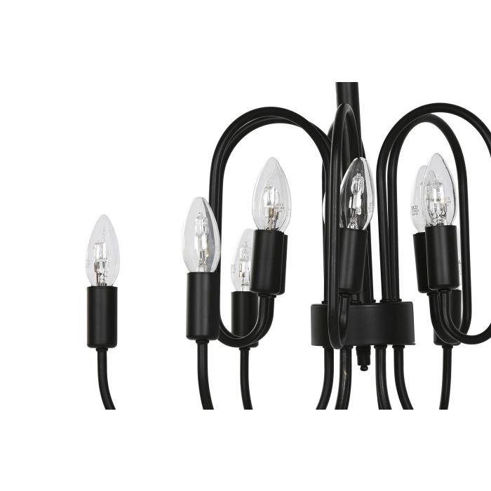 DKD Home Decor Lámpara de Techo Vintage Negro 54 x 46 x 54 cm 2