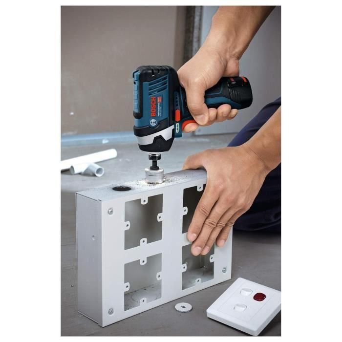 Bosch Professional GDR 12V-105 atornillador de impacto + 2 baterías 2.0Ah + LBOXX - 06019A6977 4 Bosch Professional GDR 12V-105 atornillador de impacto + 2 baterías 2.0Ah + LBOXX - 06019A6977 4