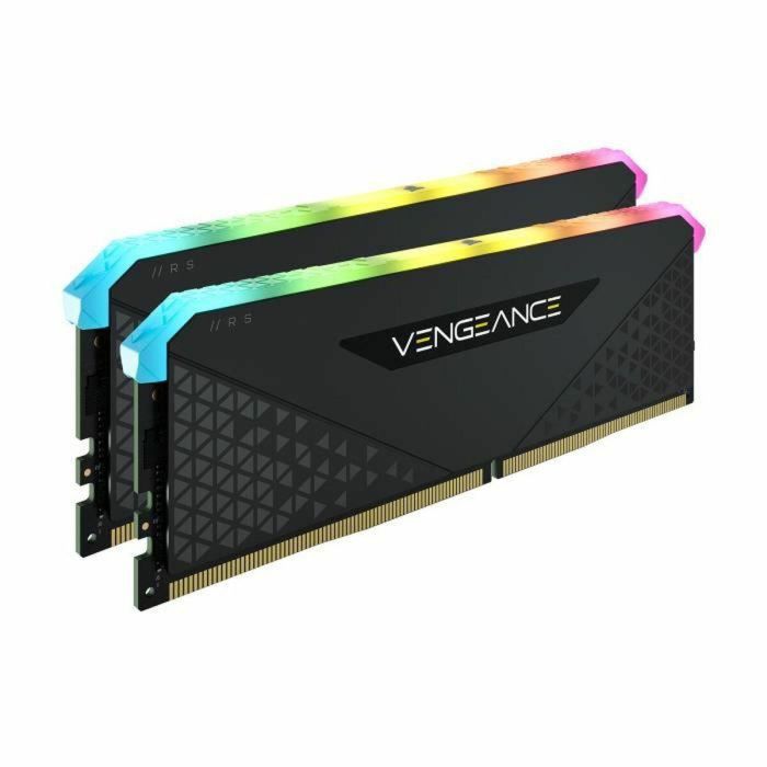 Memoria RAM - Corsair - Revenge RGB RS DDR4 - 32GB 2x16GB DIMM - 3600 MHz - 1.35V - Negro (CMG32GX4M2D3600C) 3