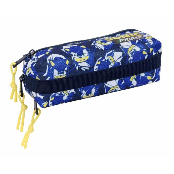 Portatodo Triple Sonic City Azul 22 x 8,5 x 6 cm 1