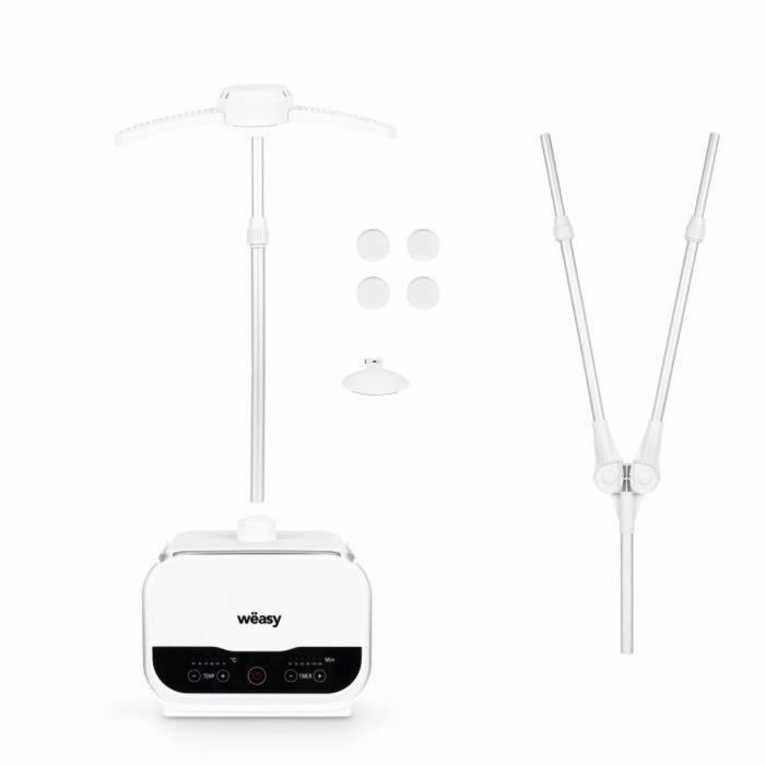 Hkoenig WEA1716380949831 Maniquí de planchado Magic Pressing 1200 W con funda para pantalón Blanco 1 Hkoenig WEA1716380949831 Maniquí de planchado Magic Pressing 1200 W con funda para pantalón Blanco 1