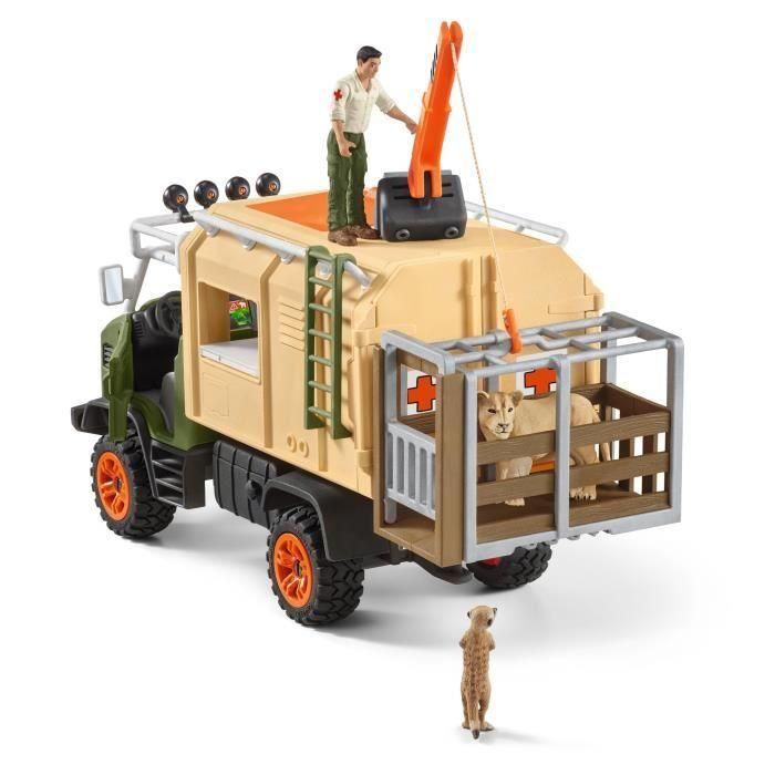Schleich - Gran camión de rescate de animales - 42475 4 Schleich - Gran camión de rescate de animales - 42475 4