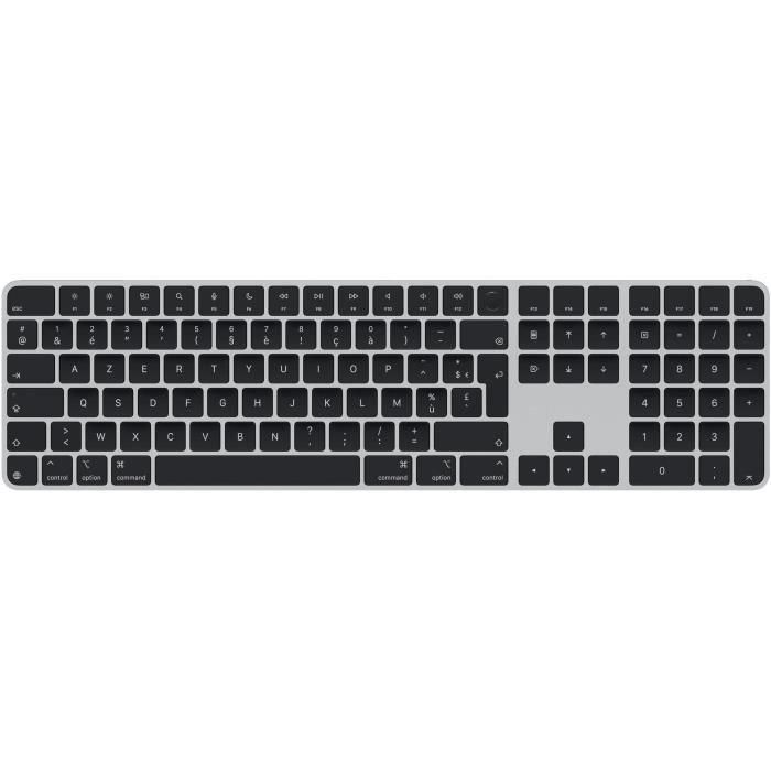 Teclado numérico Magic Keyboard Touch ID con Apple Silicon - FR - Teclas negras Teclado numérico Magic Keyboard Touch ID con Apple Silicon - FR - Teclas negras