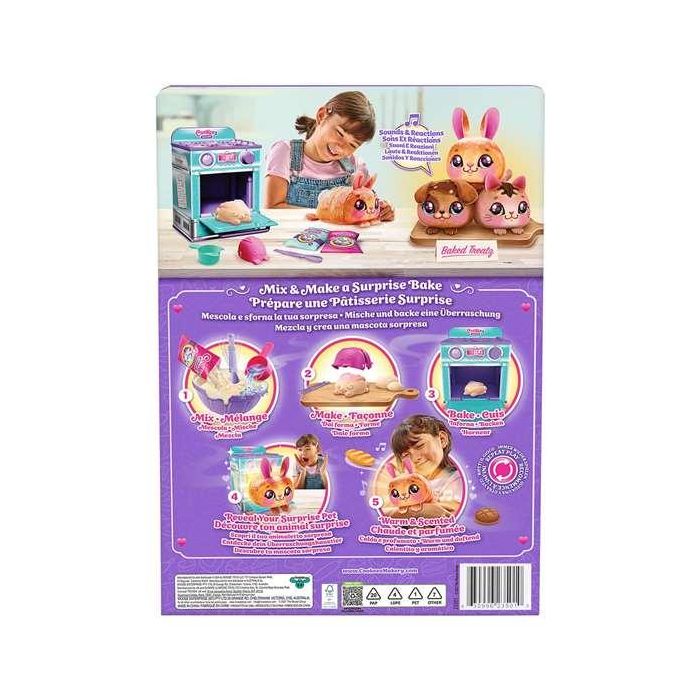Moose Cookeez Horno Mágico Interactivo de Juguete con Peluche Sorpresa y Accesorios Azul 1 Moose Cookeez Horno Mágico Interactivo de Juguete con Peluche Sorpresa y Accesorios Azul 1