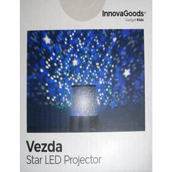 Inde Proyector Led Estrellas Vezda 11 cm (ancho) x 12 cm (alto) x 11 cm (largo) (24 Unidades)
