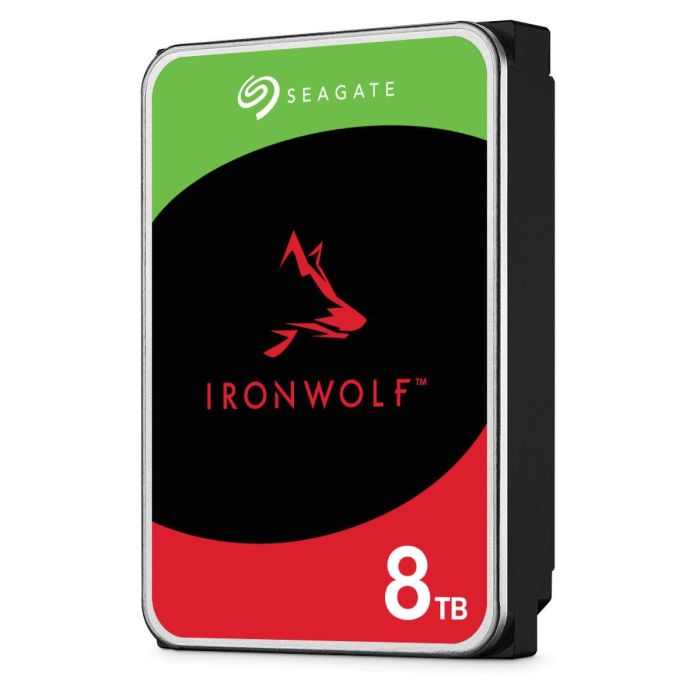 Seagate IronWolf NAS ST8000VN002 8TB 3.5" SATA3 Disco Duro Interno HDD 1 Seagate IronWolf NAS ST8000VN002 8TB 3.5" SATA3 Disco Duro Interno HDD 1