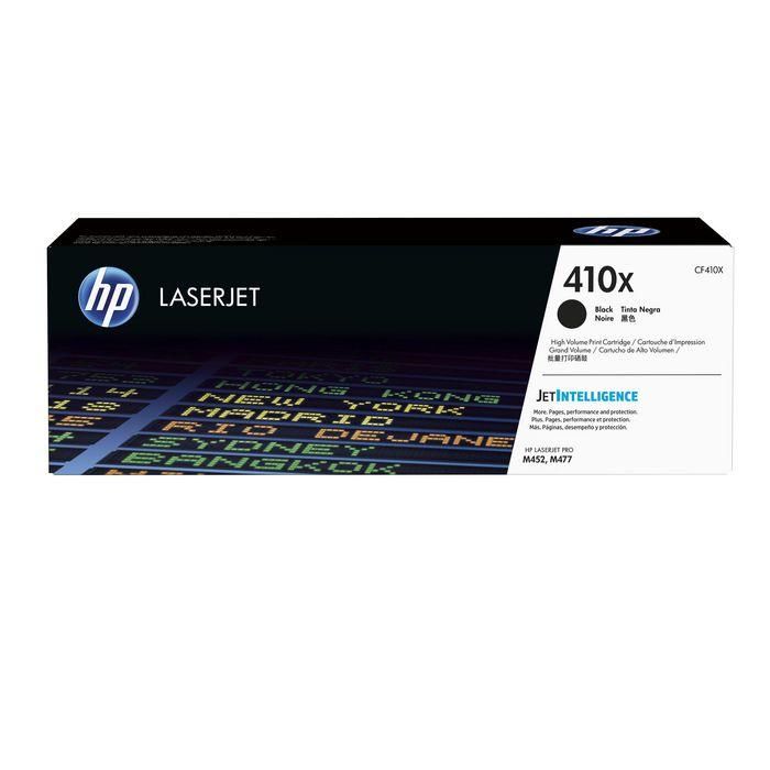 HP 410X Cartucho de Tóner Negro Original Alto Rendimiento LaserJet