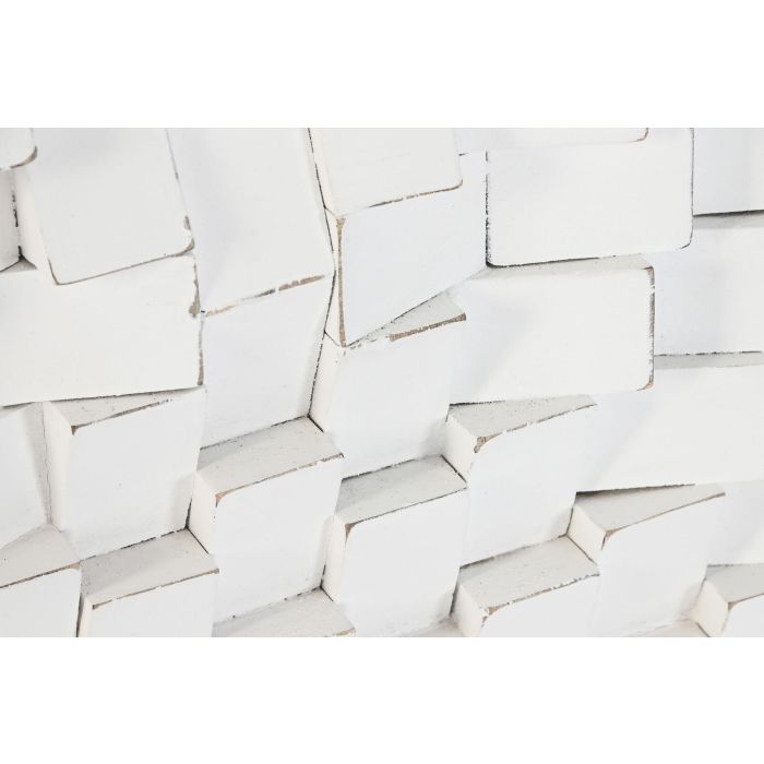 Decoracion Pared Moderno DKD Home Decor Blanco 4 x 90 x 90 cm 2 Decoracion Pared Moderno DKD Home Decor Blanco 4 x 90 x 90 cm 2