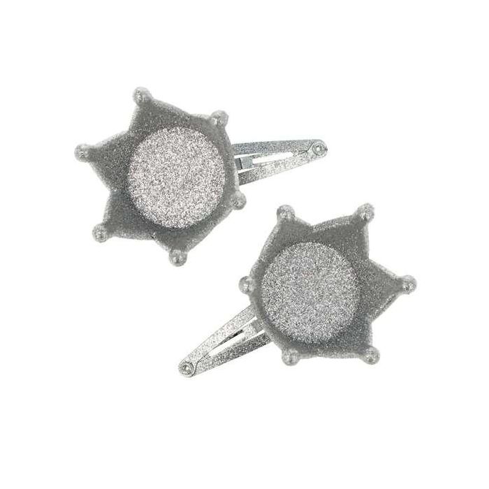 Inca Set de 2 Ganchos para Pelo con Corona - Modelos Surtidos 2