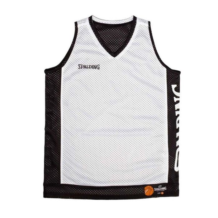 Camiseta de baloncesto Spalding Spalding Reversible Tank Blanco Negro 7-8 Años 1