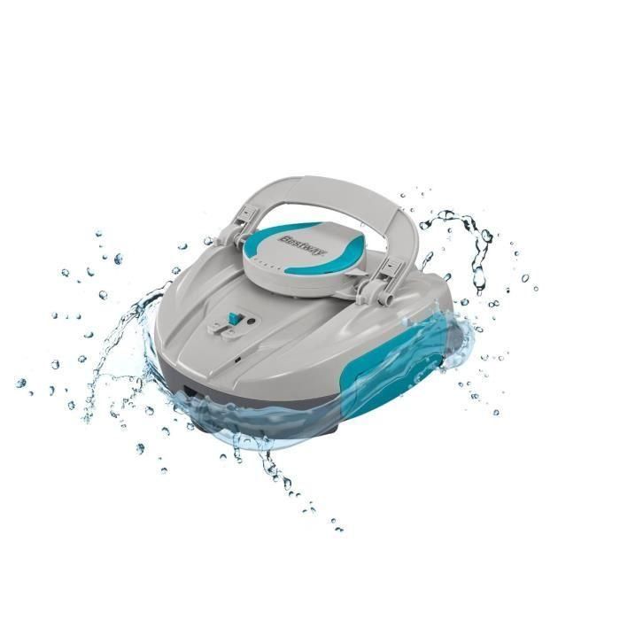 Robot de piscina Bestway Jade - Recargable y autónomo - 15 m² 1 Robot de piscina Bestway Jade - Recargable y autónomo - 15 m² 1