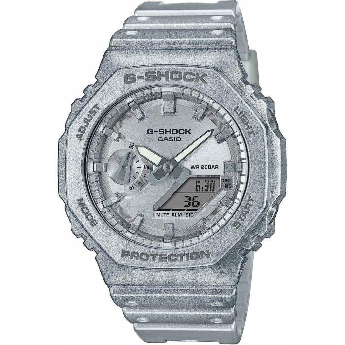 Reloj Hombre Casio GA-2100FF-8AER Plateado 1