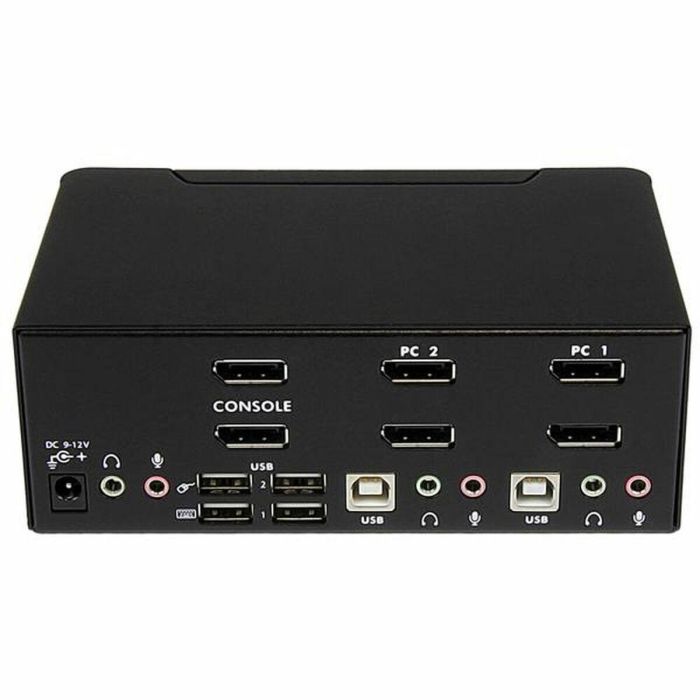 Conmutador KVM con 2 Puertos Startech SV231DPDDUA2 1 Conmutador KVM con 2 Puertos Startech SV231DPDDUA2 1