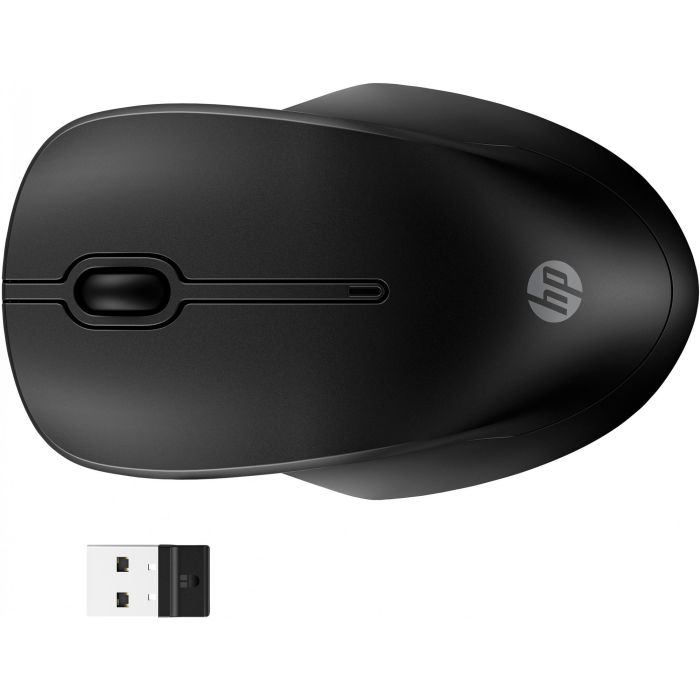 HP Ratón Inalámbrico 255 Dual, Conectividad Doble (Bluetooth 5.0 / 2.4GHz), 1600 DPI, Ambidiestro, Silencioso, Negro, 8R3U1UT 2