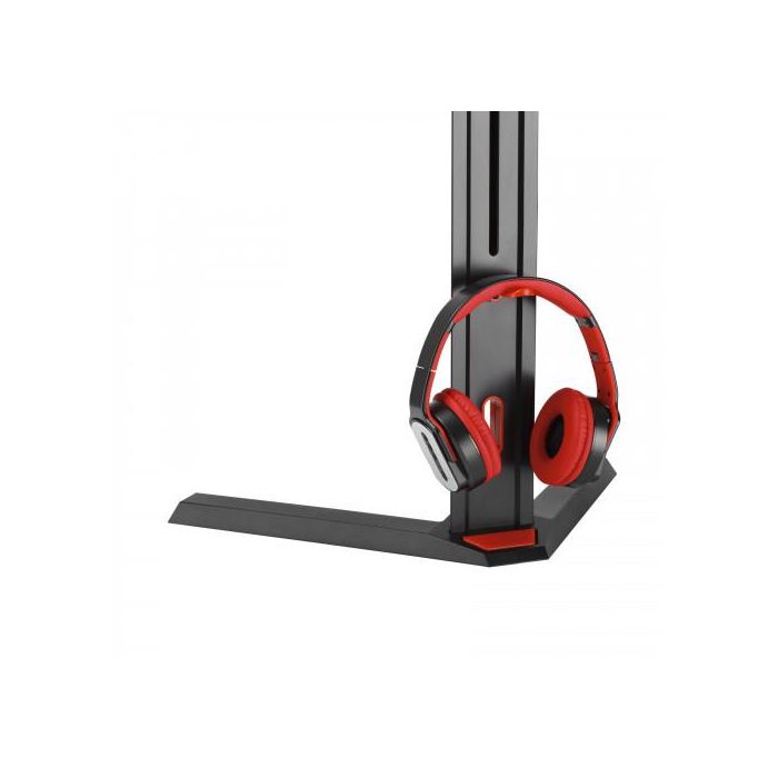 TooQ DB1401TN-B Soporte de Monitor Gaming para Escritorio 17"-32" Independiente Negro/Rojo 7