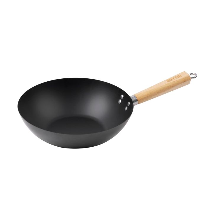 Sartén Wok Mango Madera 30 cm Inde (6 Unidades) 2 Sartén Wok Mango Madera 30 cm Inde (6 Unidades) 2
