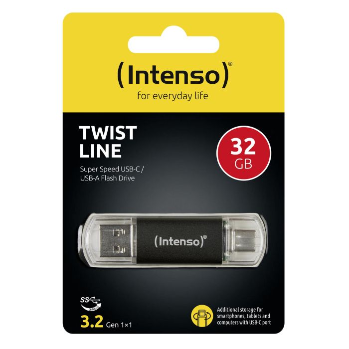 Memoria USB INTENSO Antracita 32 GB 1 Memoria USB INTENSO Antracita 32 GB 1