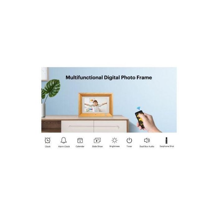 Marco Digital Kodak RDPF1020BU/ Pantalla 10"/ Marrón 3 Marco Digital Kodak RDPF1020BU/ Pantalla 10"/ Marrón 3