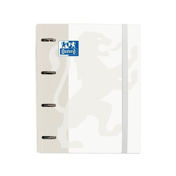 Oxford Carpeta Anillas 4 X 35 mm Classic Europeanbinder C-Recambio 100H A4+ 5x5 Tapa Extradura Blanco Oxford Carpeta Anillas 4 X 35 mm Classic Europeanbinder C-Recambio 100H A4+ 5x5 Tapa Extradura Blanco