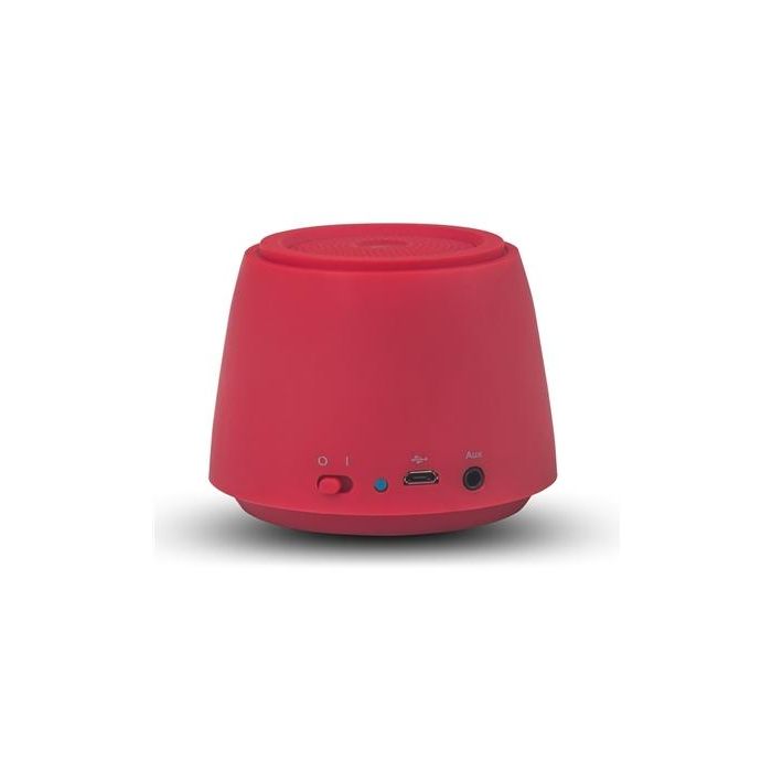 Elbe ALT-002-BT Altavoz Bluetooth Mini Rojo 2W Compatible con Smartphone y Tablet 2