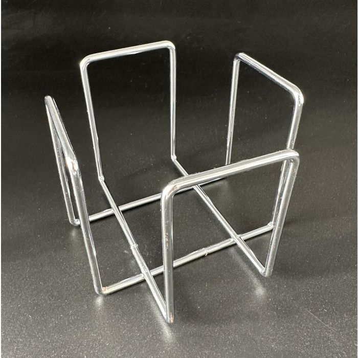 Servilletero Cromado My Bar 11.8 x 11.8 x 9.5 cm (24 Unidades) 1 Servilletero Cromado My Bar 11.8 x 11.8 x 9.5 cm (24 Unidades) 1