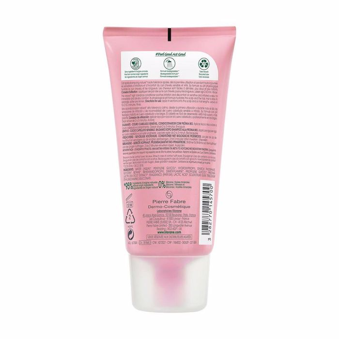 Klorane Acondicionador Peonía 150ml 1 Klorane Acondicionador Peonía 150ml 1