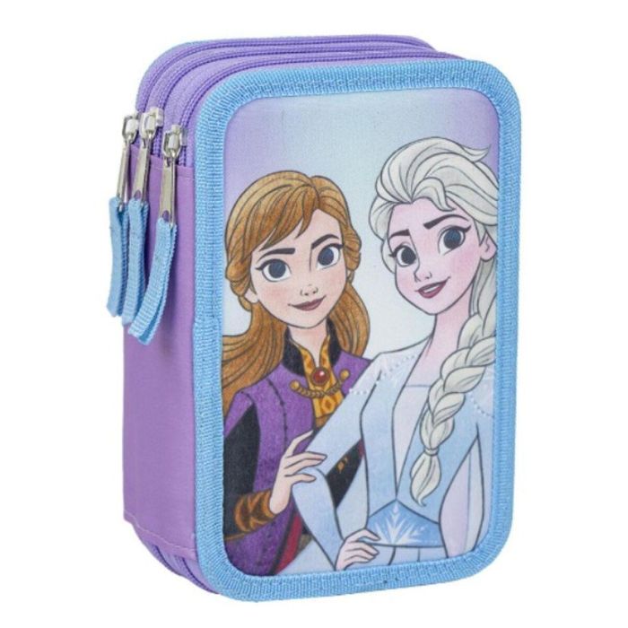 Plumier con accesorios giotto frozen 12.5 x 6.5 x 19.5 cm