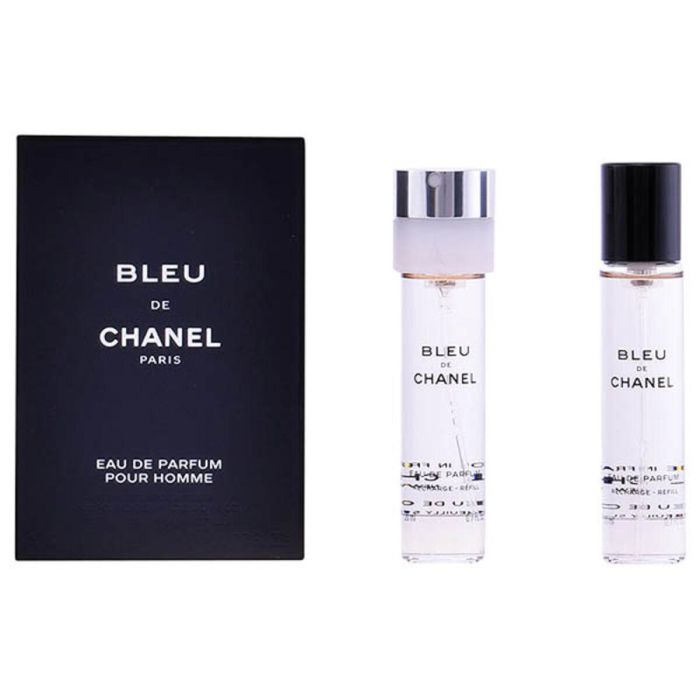 Chanel BLEU 2 Recargas Eau de Parfum Vaporizador para Hombre 3 x 20 ml