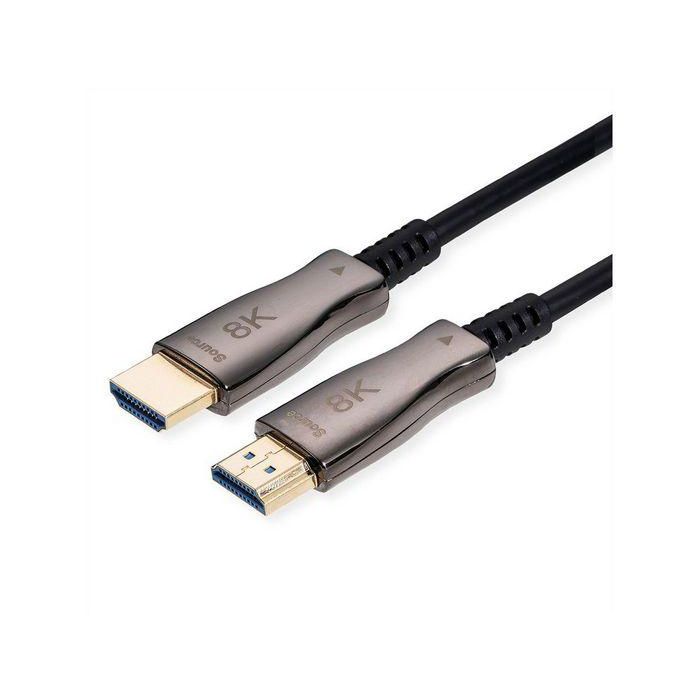 Value Cable HDMI UHD 8K (7680x4320) @60Hz Fibra Óptica Activo (AOC) M/M 50m sin alimentación externa Value Cable HDMI UHD 8K (7680x4320) @60Hz Fibra Óptica Activo (AOC) M/M 50m sin alimentación externa