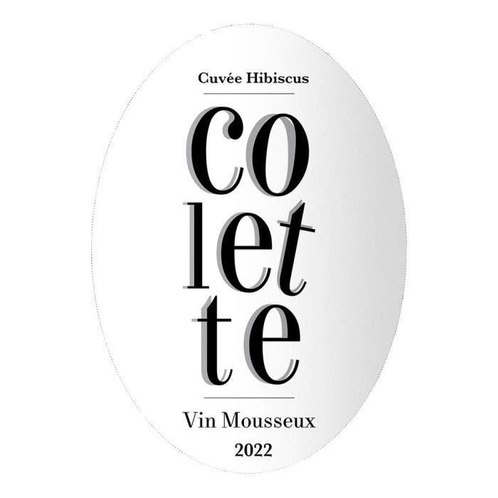 Cóctel de vino espumoso Colette Hibiscus 1 Cóctel de vino espumoso Colette Hibiscus 1