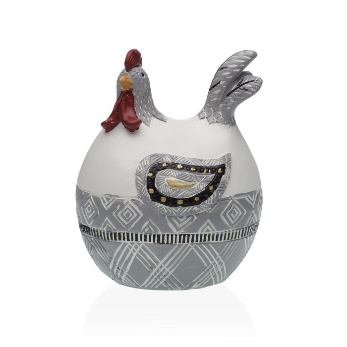 Figura Decorativa Versa Gallina 10 x 15 x 12,5 cm Figura Decorativa Versa Gallina 10 x 15 x 12,5 cm