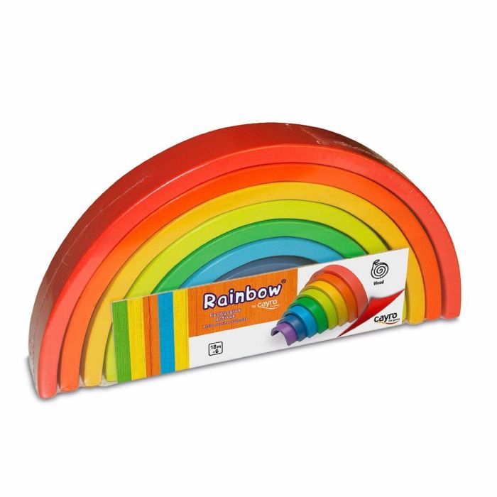 Cayro Rainbow Juguete de Madera para 1 Jugador - Edad Mínima Recomendada a partir de 18 Meses 11 Cayro Rainbow Juguete de Madera para 1 Jugador - Edad Mínima Recomendada a partir de 18 Meses 11