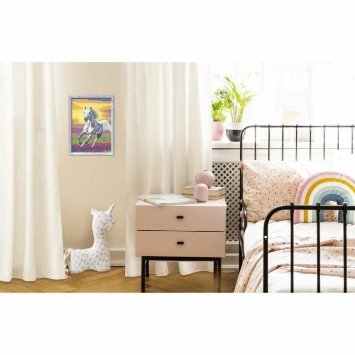 Ravensburger RAV00025845 CreArt Kids: Kit de Pintura por Números, diseño 'Caballo en el Prado' (18x24 cm), para niños a partir de 7 años 2 Ravensburger RAV00025845 CreArt Kids: Kit de Pintura por Números, diseño 'Caballo en el Prado' (18x24 cm), para niños a partir de 7 años 2