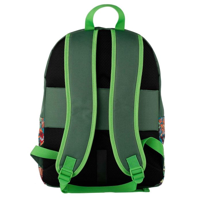 TOYBAGS Mochila Minecraft 41cm, Compartimento Portátil, Ajustable, Poliéster TOYBAGS Mochila Minecraft 41cm, Compartimento Portátil, Ajustable, Poliéster