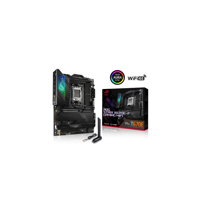 ASUS ROG STRIX X670E-F GAMING WiFi AMD X670 Socket AM5 ATX 9 ASUS ROG STRIX X670E-F GAMING WiFi AMD X670 Socket AM5 ATX 9