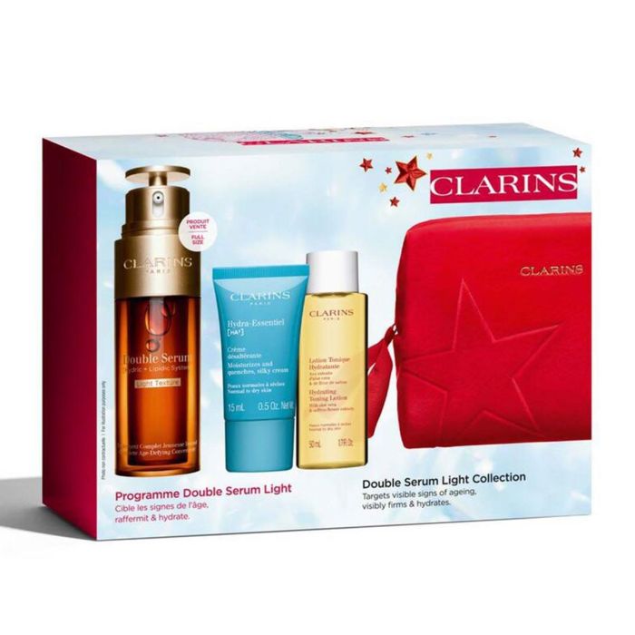 Clarins Double Serum Light Texture Estuche 4 Pz