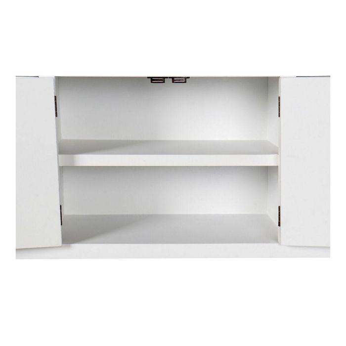 Mesa TV con Cajones DKD Home Decor Abeto Madera MDF (130 x 24 x 51 cm) 2