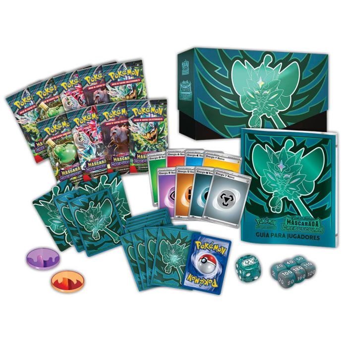 Estuche juego cartas coleccionables Mascarada Crepuscular Escarlata y Purpura Pokemon Español 0 Estuche juego cartas coleccionables Mascarada Crepuscular Escarlata y Purpura Pokemon Español 0