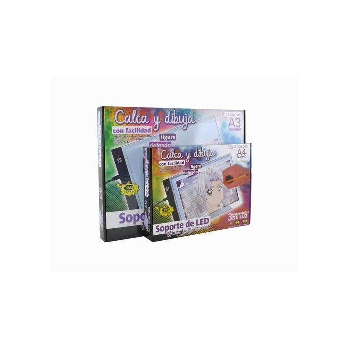 Soporte De Led Office Box A3 Calca Y Dibuja