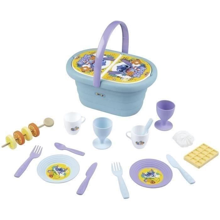 Smoby Stitch Picnic Basket con 19 Accesorios 0 Smoby Stitch Picnic Basket con 19 Accesorios 0