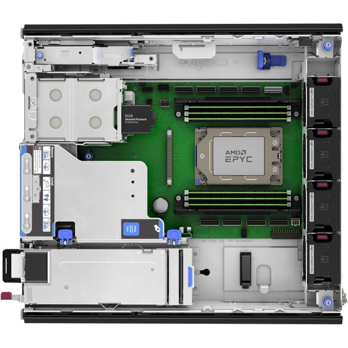 Server HPE DL145 Gen11 8024P 1x32GB-R 2SFF NS204i-u NC 1Gb 2x1000W 3