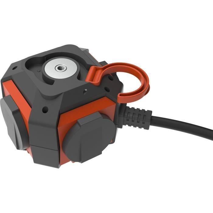 Power Globe - QUARX - IP44 - 4 enchufes, interruptor, cable de 3 m 2 Power Globe - QUARX - IP44 - 4 enchufes, interruptor, cable de 3 m 2